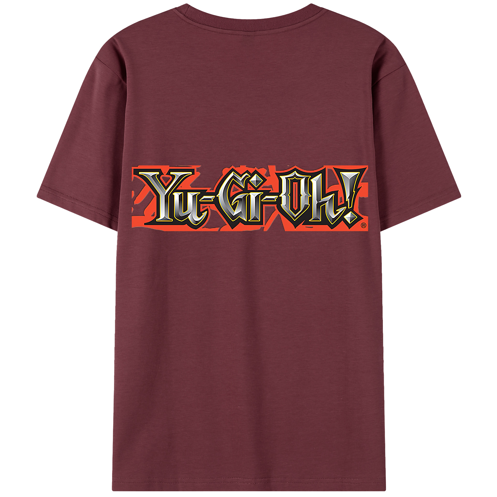 （画像用） 遊☆戯☆王 Yu-Gi-Oh! 綿100％半袖Tシャツ（背面プリント）